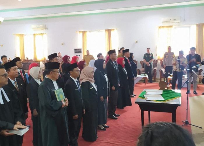 Afreda Rotua Purba Dilantik jadi Kepala Bappeda Rejang Lebong 