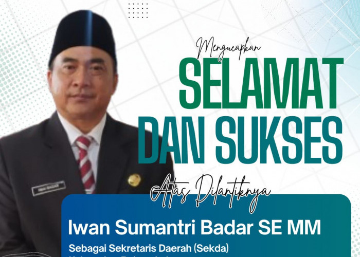 Ucapan Pelantikan Sekda Rejang Lebong Lebong 