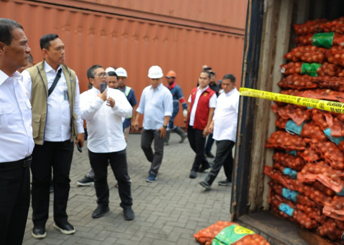   72 Ton Bawang Bombai Mengandung OPTK, Mentan:  Sita dan Usut Tuntas