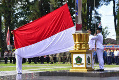 Jadi Inspektur Upacara HUT Kota Curup ke 145, Ini Pesan Gubernur Bengkulu