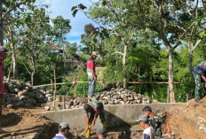   Percepat Akses Desa, Rejang Lebong Bangun Jembatan Gantung Garuda  