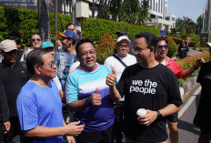 Pramono-Rano Bertemu dengan Anies Saat CFD: Ini Namanya Rezeki