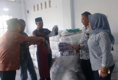 Seragam Gratis Tiba di Curup, Dibagikan Mulai Hari Ini