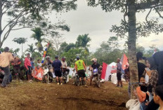 Desa Kayu Manis Sumpel Gelar Lomba Balap Ojek Kopi Meriahkan HUT RI ke-80