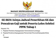 Jadwal Resmi Terbit SK dan Pencairan Gaji PPPK Tahap 1 Tahun 2025