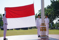 Jadi Inspektur Upacara, Ini Pesan Plt Gubernur Bengkulu