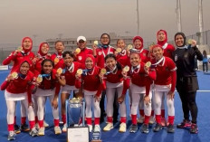  Timnas Hoki Outdoor Putri Indonesia Raih Juara di Kejuaraan Hoki Asia Tengah 2025