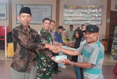 Pemdes Suban Ayam , 44 KPM Terima BLT Tahap Pertama 