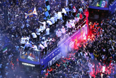 Inter milan Rayakan Gelar Scudeto, Ribuan Fans Nerazzurri Menyemut di Jalanan