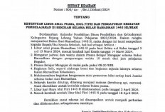 CATAT! Ini Jadwal Libur SD dan SMP di Rejang Lebong