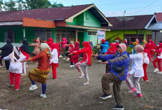 Pemerintah Desa Suban Ayam Ajak Senam dan Donor Darah