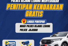 Polres Rejang Lebong Buka Layanan Penitipan Kendaraan Gratis untuk Pemudik