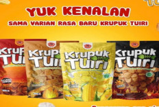 Krupuk Tuiri dari UMKM Camilan Bengkulu! Lezatnya Campuran Tepung Tapioka dan Ikan, Coba Sekarang!