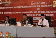 KPU Provinsi Bengkulu Gelar Sosialisasi Bahas Visi Misi Cakada