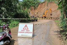 Longsor 4 Titik di Lebong Sudah Bisa Dilalui 