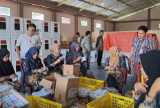 KPU Rejang Lebong Mulai Packing Surat Suara