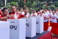 KPU Jakarta Selatan Terima Logistik Penting untuk 3.270 TPS