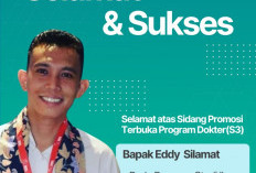 Luar Biasa, Eddy Silamat 'Alumni STIPER Pertama' yang Raih Gelar Doktor melalui jalur Beasiswa!