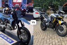 Suzuki DR Z4 Vs Suzuki V Strom 250 SX, Mana sih yang Lebih Unggul