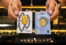   Harga Emas Antam Turun Rp30.000 Per Gram