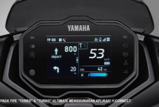 Yamaha Aerox Keluaran Baru Hadirkan Sistem Google Maps di Spedometer