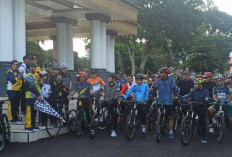 Semarak HUT Kota Curup Ke 144, Ratusan Peserta Ramaikan Fun Bike
