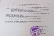 BPD Tanjung Alam Surati Bupati Soal Ini