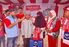 Marbot Masjid Asal Benteng Raih Tiket Umrah Gratis, Jalan Sehat Merah Putih