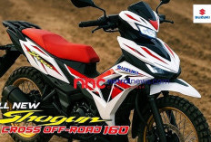 Sang Legenda Suzuki Shogun Crossover 2025 Hadir Kembali, Tampilannya Lebih Gahar!