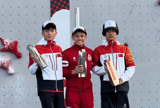 Veddriq Juara di IFSC Climbing Olympic Qualifier Shanghai, Panjat Tebing Selangkah Lagi Tambah Tiket Olimpiade