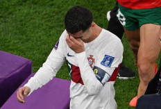 Ronaldo Menangis Usai Gagal Pinalti Lawan Slovenia