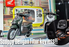 Pilih yang Mana? Ini Perbedaan Harga Honda Scoopy Baru dengan Fitur Kunci Keyless dan Tanpa Keyless