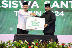 10 Santri Berpeluang Dapat Beasiswa BAZNAS 2024