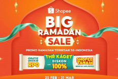 Buruan Raih Voucher hingga Diskon sampai 100 dari Shopee, Promo Ramadan