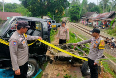 Antisipasi Laka, Perlintasan Kereta Tak Berpintu di Rejang Lebong Ditutup