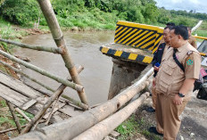 Jembatan Dusun Sawah-Talang Benih Putus