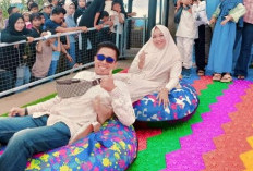 Tebing Rainbow Slide, Wahana Baru di Rejang Lebong yang Wajib Anda Coba di Momen Lebaran Ini! 