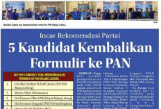 Incar Rekomendasi Partai, 5 Kandidat Kembalikan Formulir ke PAN