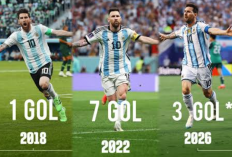 Messi Cetak Hat-trick di Piala Dunia