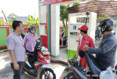 Polres RL Monitoring Sejumlah Kios Pertamina,  Pastikan BBM Aman