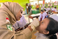 Berikut Progres PIN Polio di Puskesmas Curup Timur!