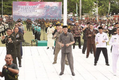 Tari Poco-poco Meriahkan HUT TNI ke 79