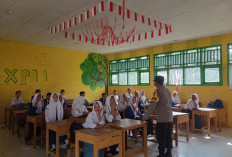 Masuk Sekolah, Polres Rejang Lebong Sosialisasikan Disiplin Lalu-lintas