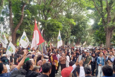 Aliansi Mahasiswa Rejang Lebong Gelar Aksi Damai, Layangkan 14 Poin Tuntutan ke DPRD