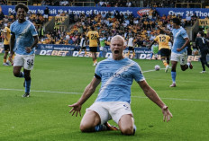 Manchester City Pimpin Klasmen Liga Inggris, Tekuk Wolves 4-0