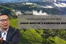 Diusulkan Zaman Kang Emil, Jawa Barat Lahirkan 9 Kabupaten Baru, Ini Daftarnya! 