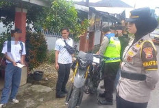 Meresahkan, Polres Amankan 4 Unit Kendaran Gunakan Knalpot Brong