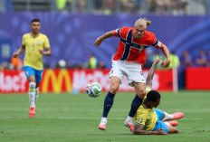 Norwegia Singkirkan Brasil 2-1, Haaland Menggila