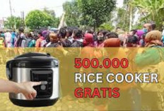 Pemprov Distribusikan Rice Cooker Gratis