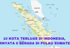 Inilah 10 Kota Terluas di Indonesia, Ternyata 6 Ada di Pulau Sumatera, Kota Kamu Termasuk?